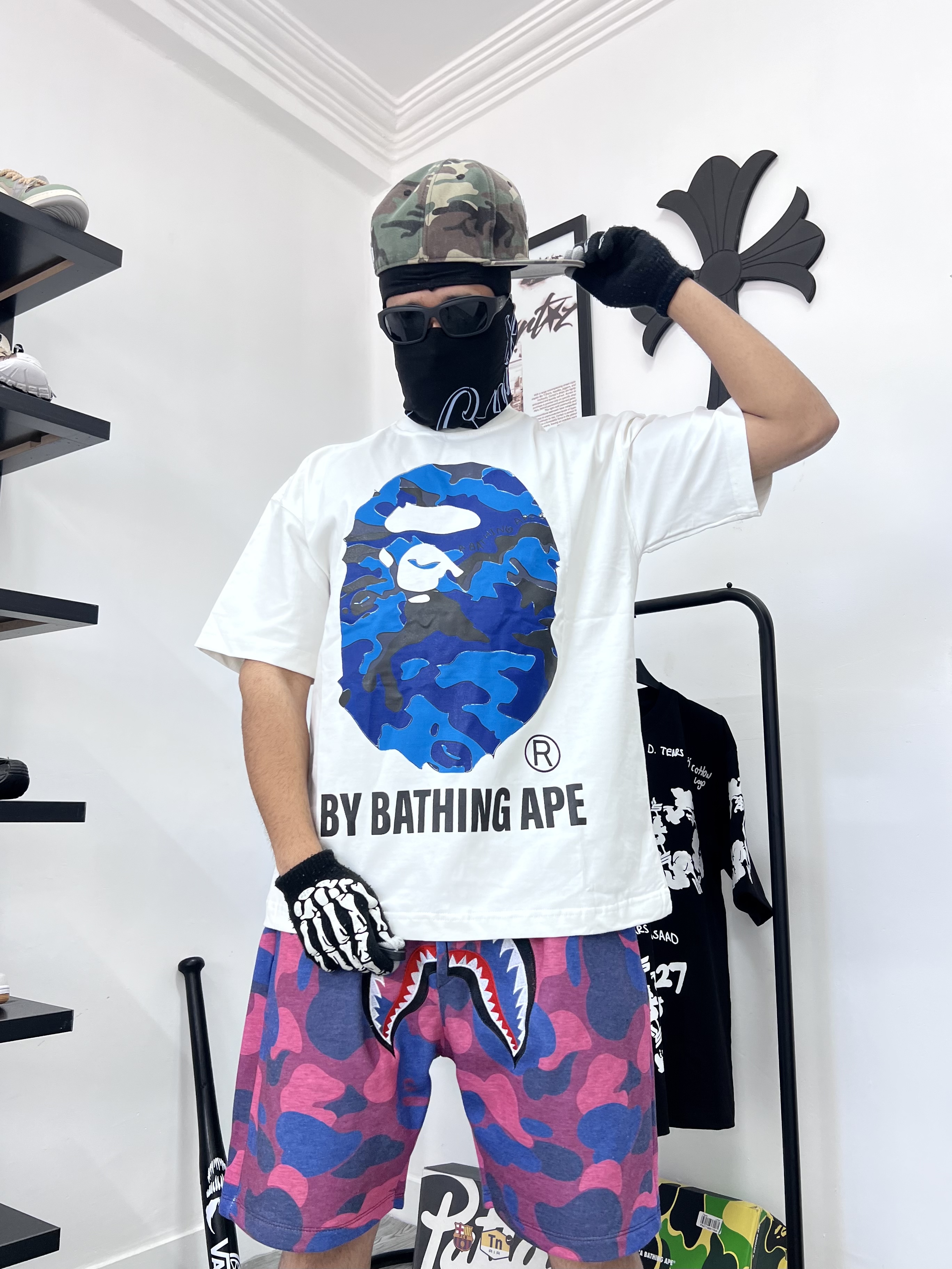 تیشرت بیپ بدون جنسیت bape
